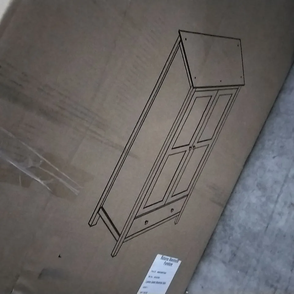 BOXED LYNTON GENTS WARDROBE NAVY (1 BOX OF 2, INCOMPLETE)