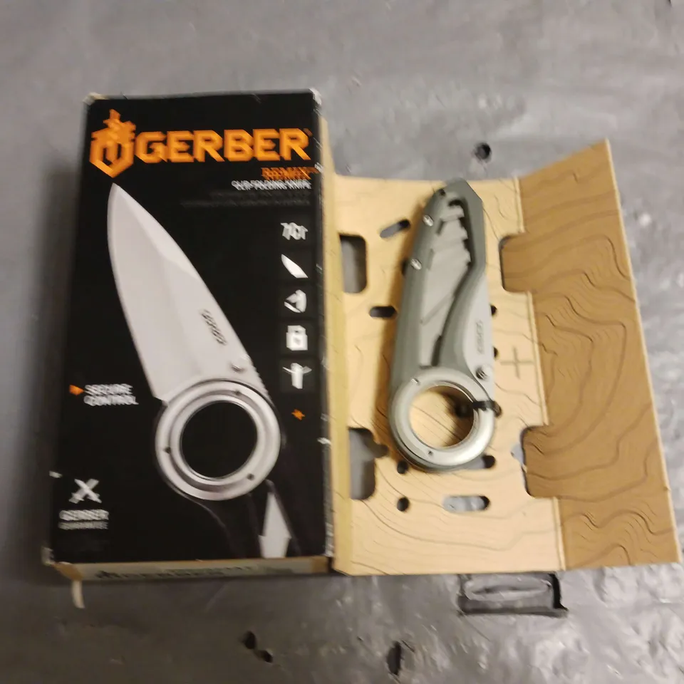 BOXED GERBER REMIX CLIP FOLDING KNIFE