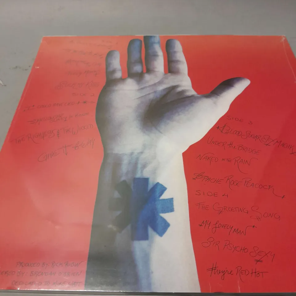 SEALED RED HOT CHILLI PEPPERS - BLOOD SUGAR SEX MAGIK VINYL