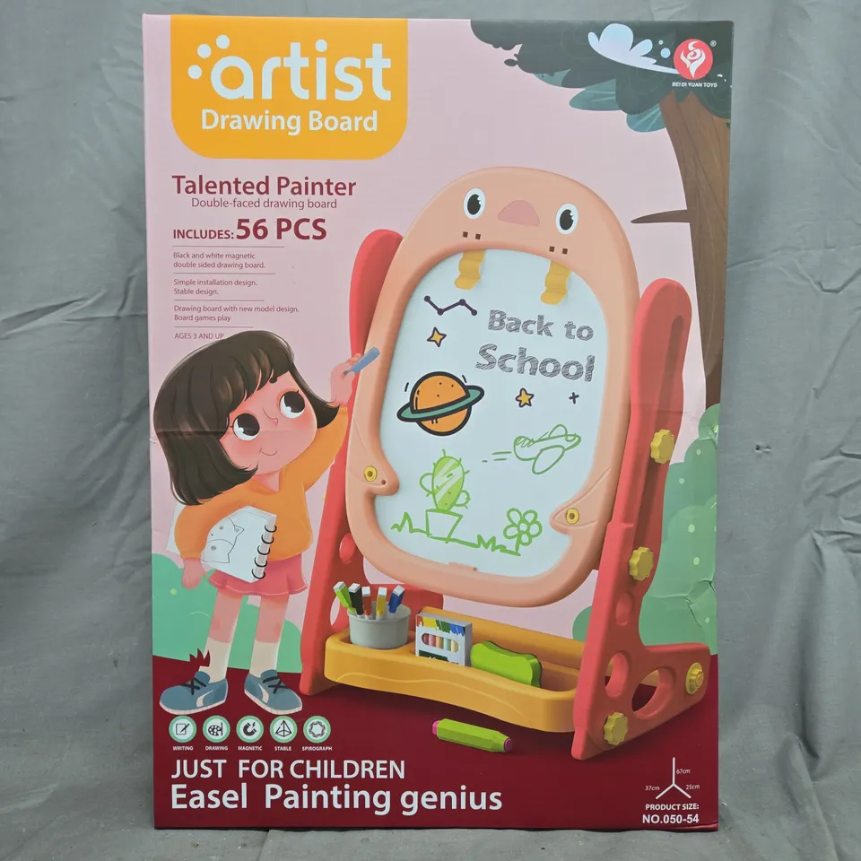 BOXED TALENTED PAINTER JUST FOR CHILDREN - EASEL PAINTING GENIUS