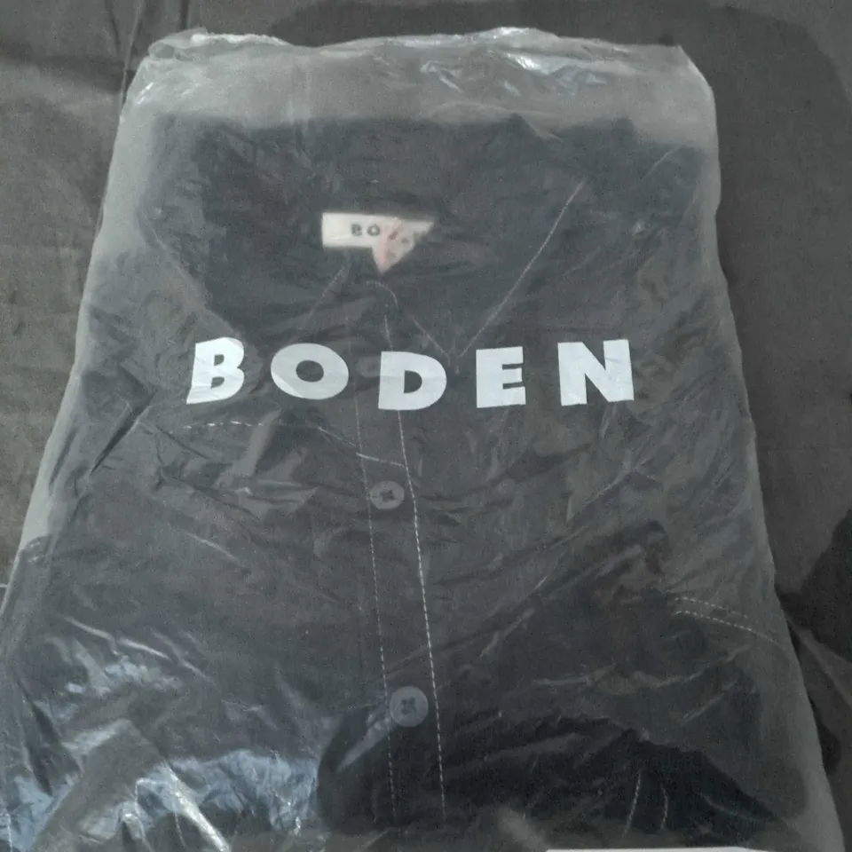 BODEN ANITA LONG SLEEVE SHIRT DRESS – NAVY, UK 12 (12P)