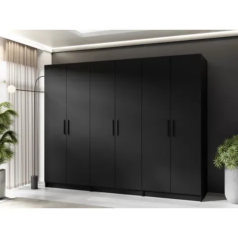 BOXED NISEAN 6 DOOR WARDROBE (6 BOXES)