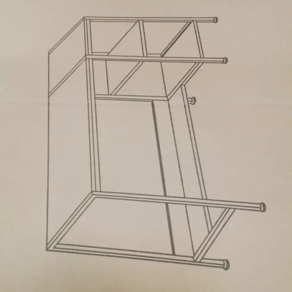 PALLET OF BOXED BRAND NEW OFFICE DESKS WITH STORAGE