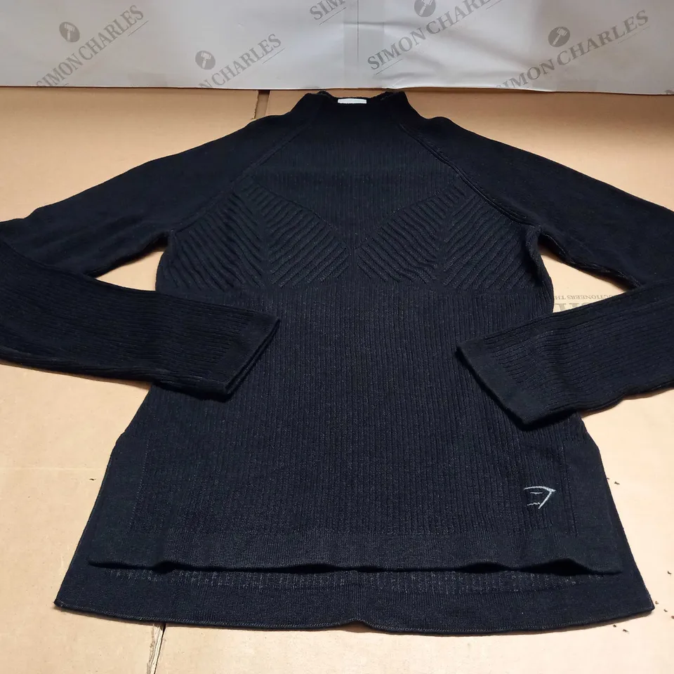 GYMSHARK KNITTED JUMPER SIZE M