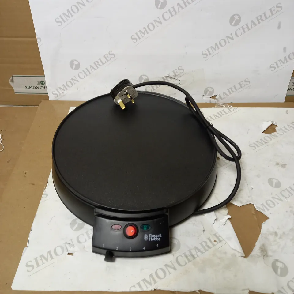 RUSSELL HOBBS FIESTA CREPE AND PANCAKE MAKER