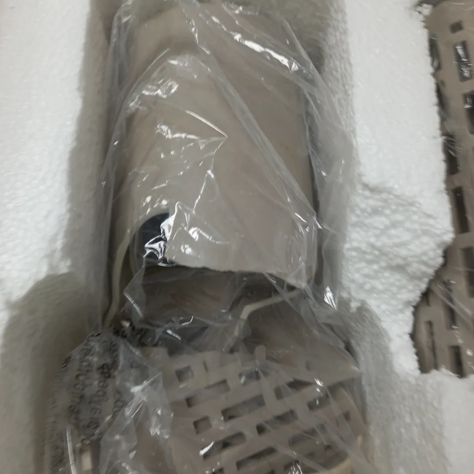 BOXED K BY KELLY HOPPEN SET OF 2 CERAMIC LANTERNS - TAUPE