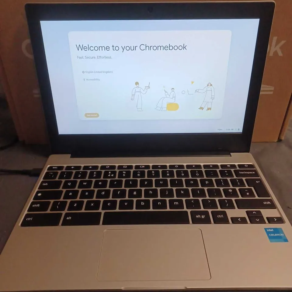 BOXED GALAXY CHROMEBOOK GO INTEL CELERON 4GB DDR4 IN SILVER - XE310XDA-KA1UK