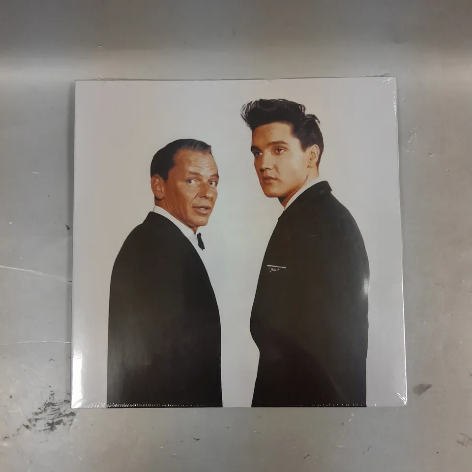 SEALED ELVIS PRESLEY & FRANK SINATRA WELCOME HOME ELVIS EXTENDED PLAY VINYL 