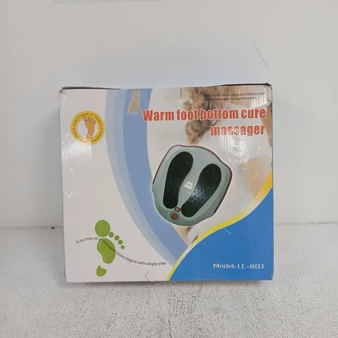 WARM FOOT BOTTOM CURE MASSAGER – MODEL LC-803 (BOXED)