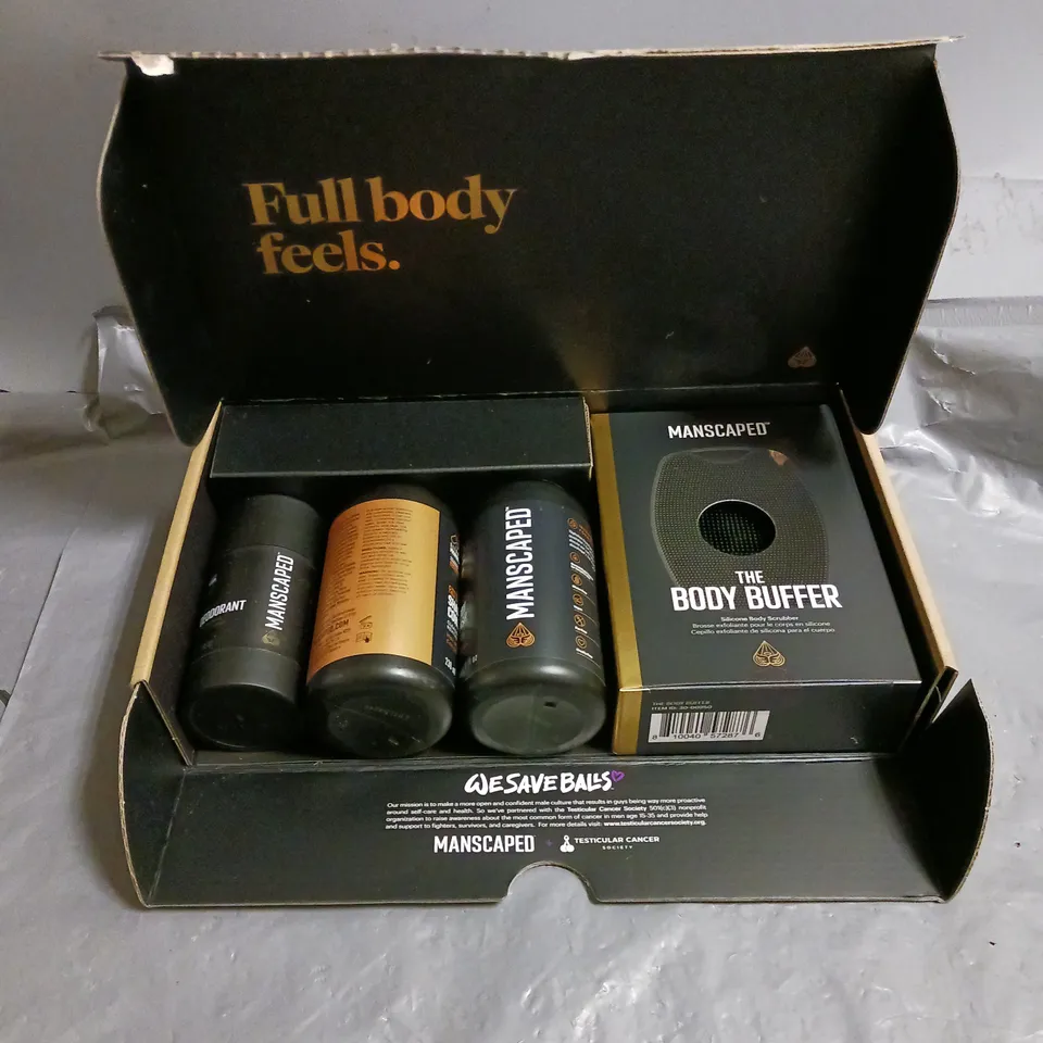 BOXED MANSCAPED THE BODY CARE KIT