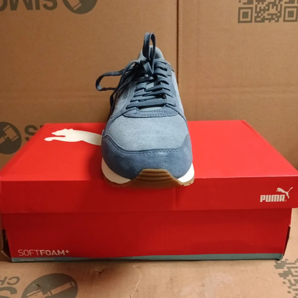 PUMA ST RUNNER V4 SD SNEAKERS – BLUE/INDIGO – MEN'S UK 11 (EU 46) – BOXED