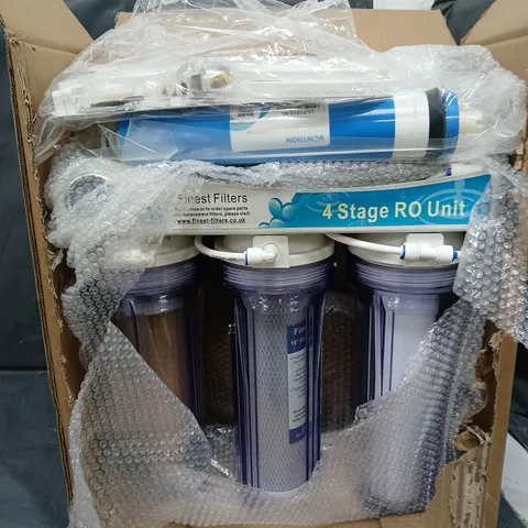 FINEST FILTERS 4 STAGE RO UNIT 