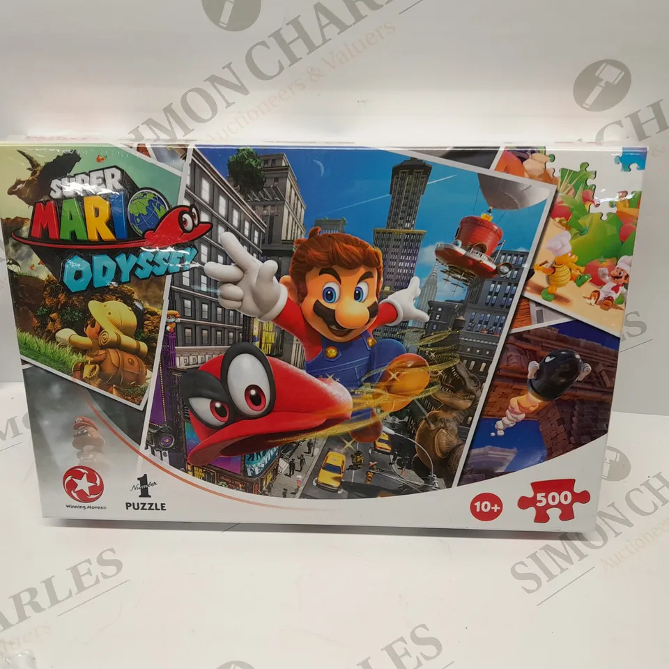 BRAND NEW BOXED SUPER MARIO ODYSSEY 500 PIECE JIGSAW PUZZLE