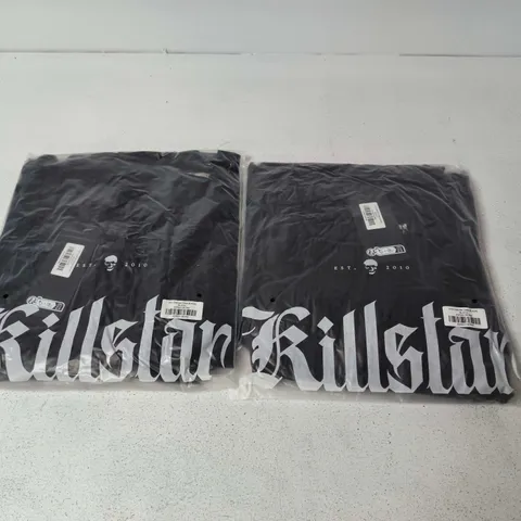 LOT OF APPROXIMATELY 18 BRAND NEW KILLSTAR GRIM GRETCHEN DRESSES IN BLACK - ALL SIZE M