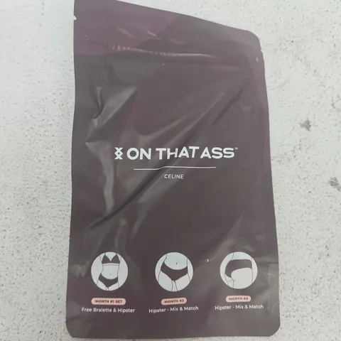 ON THAT ASS CELINE HIPSTER UNDERWEAR β SIZE S