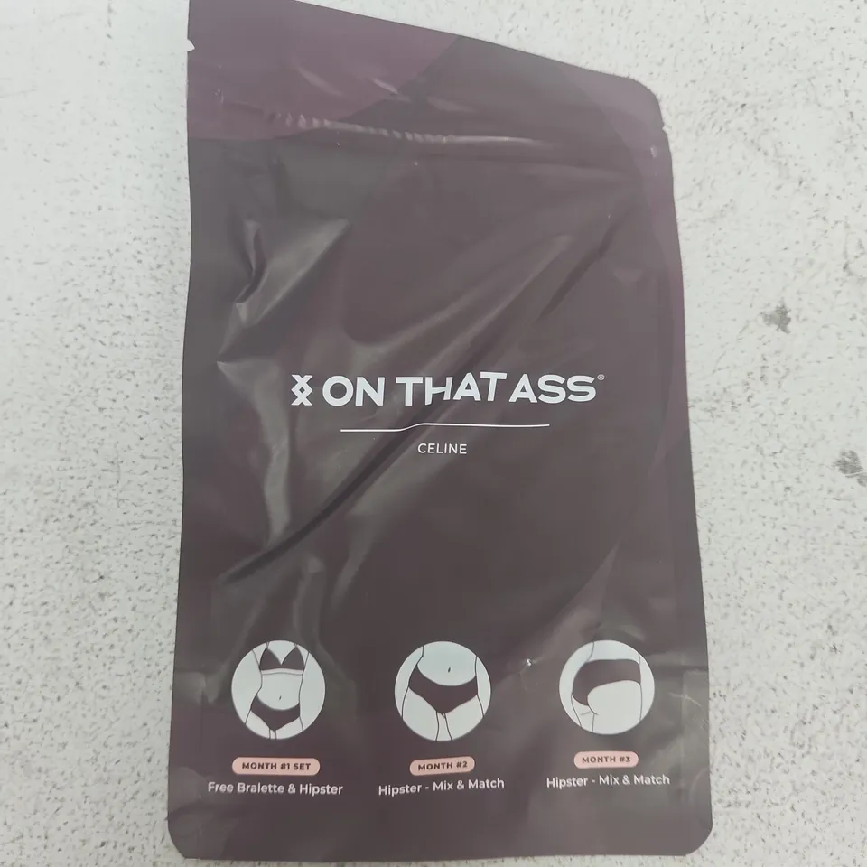 ON THAT ASS CELINE HIPSTER UNDERWEAR – SIZE S