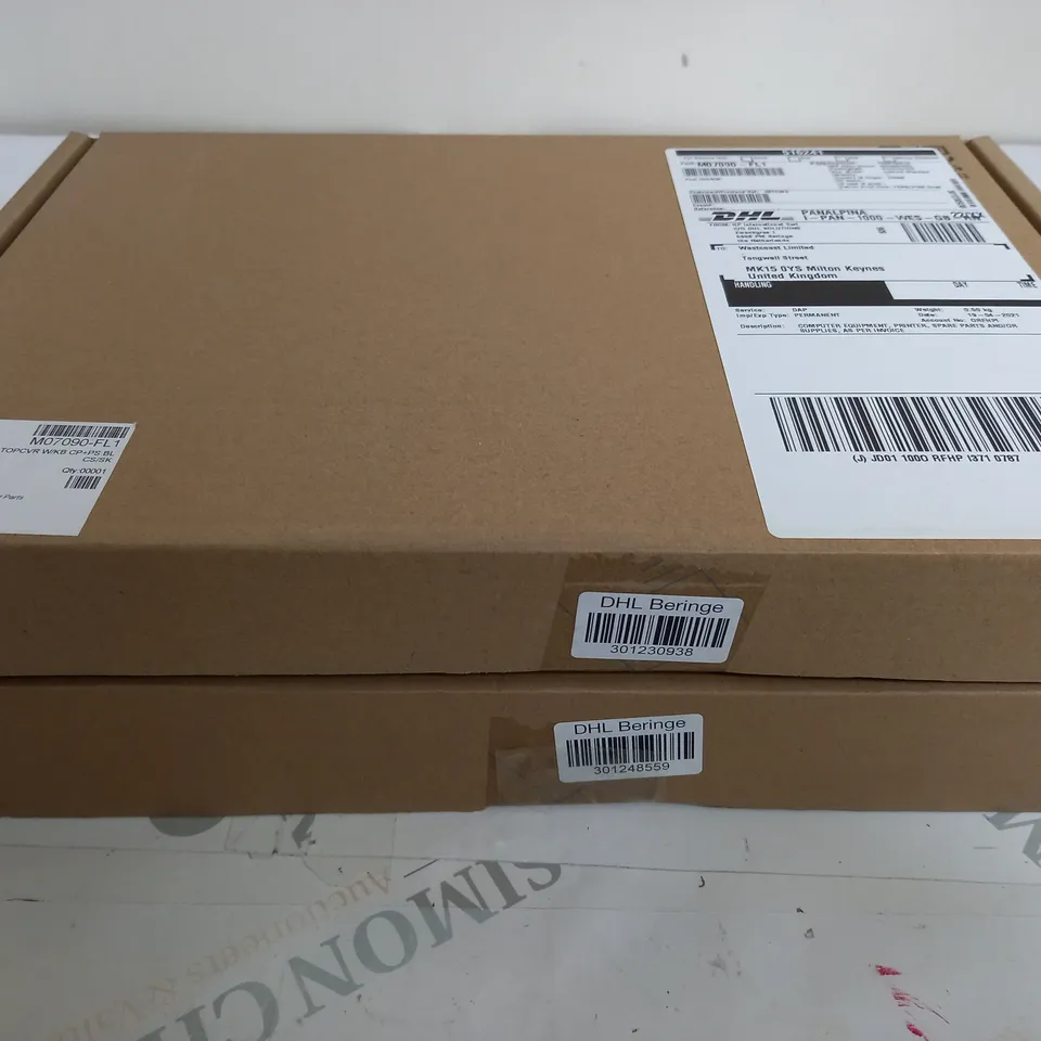 2 BOXED HP M07090-FL1 NOTEBOOK SPARE PART KEYBOARDS