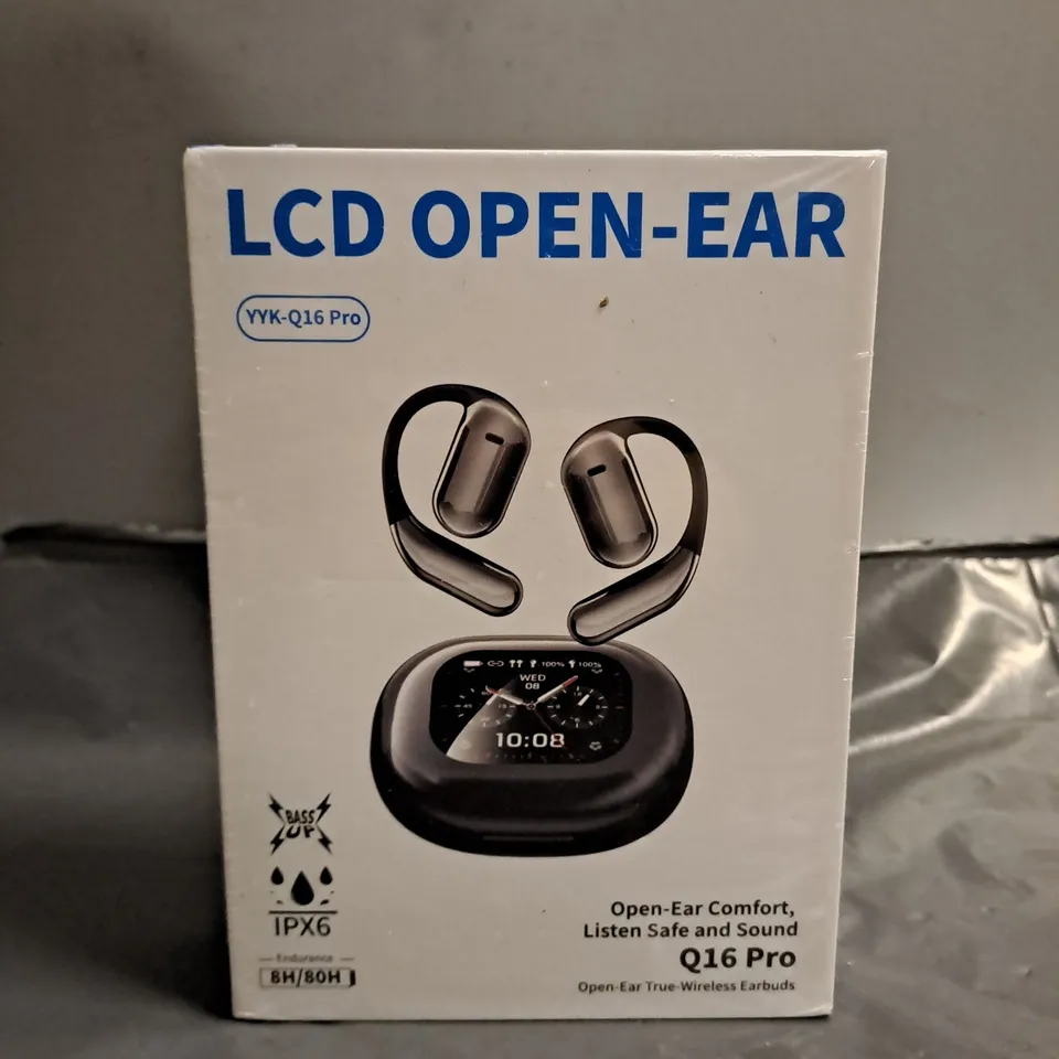 SEALED LCD OPEN EAR Q16 RO WIRELESS EARBUDS 