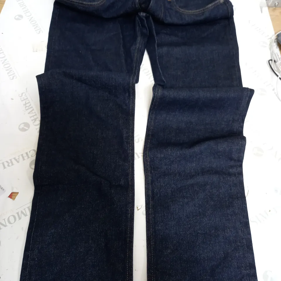 SPOKE 120Z ORIGINAL JEANS IN NAVY - BUILD B WAIST 33