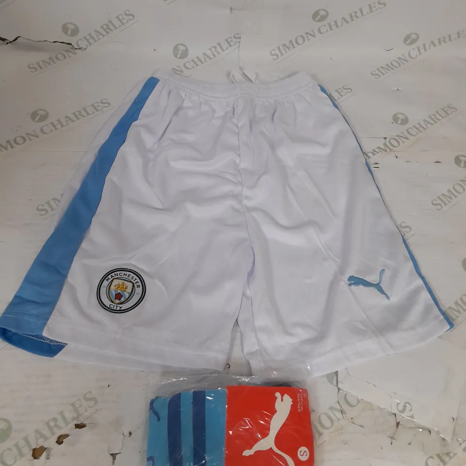 MANCHESTER CITY FC HOME KIT SIZE 28