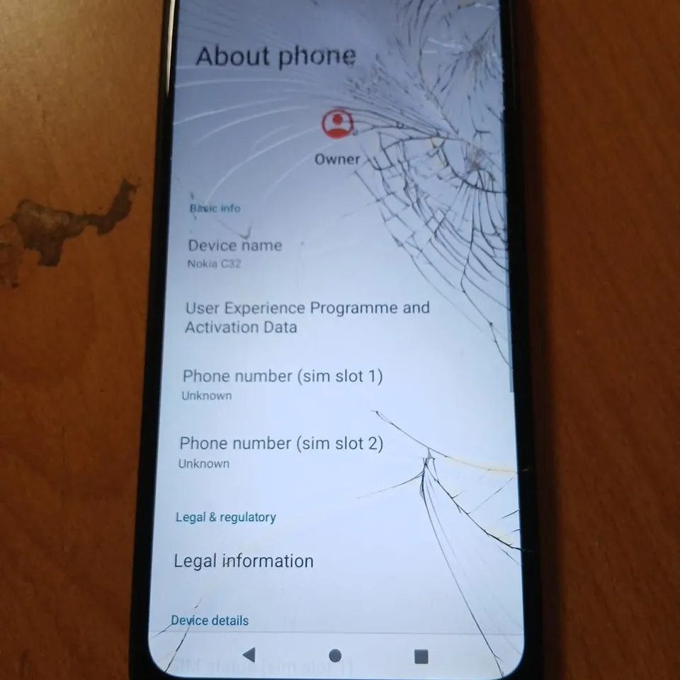 NOKIA C32 SMARTPHONE – BLACK