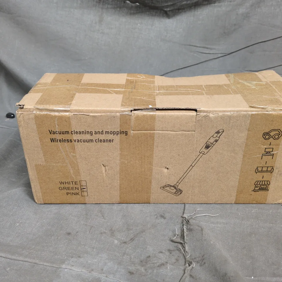 BOXED VACUUM CLEANING AND MOPPING WIRELESS VACUUM CLEANER