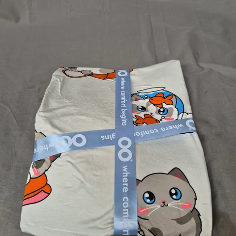 OODIE SLEEP TEE - CATS