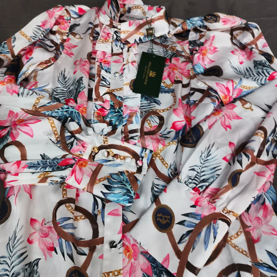 HOLLAND COOPER FLORAL PRINT SHIRT – WOMEN'S LONG-SLEEVE - 8