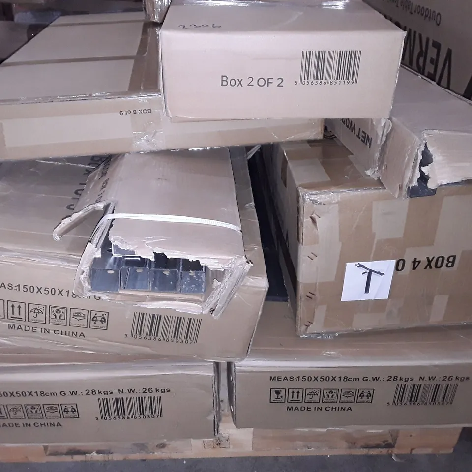PALLET OF ASSORTED BOXED SPORTING PARTS TO INCLUDE 