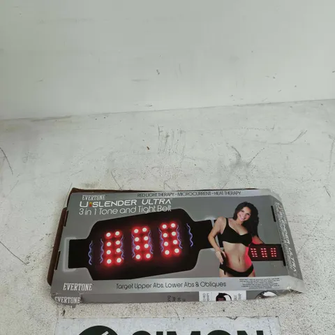 EVERTONE 3-IN-1 TONE & TIGHT BELT WITH RED LIGHT THERAPY