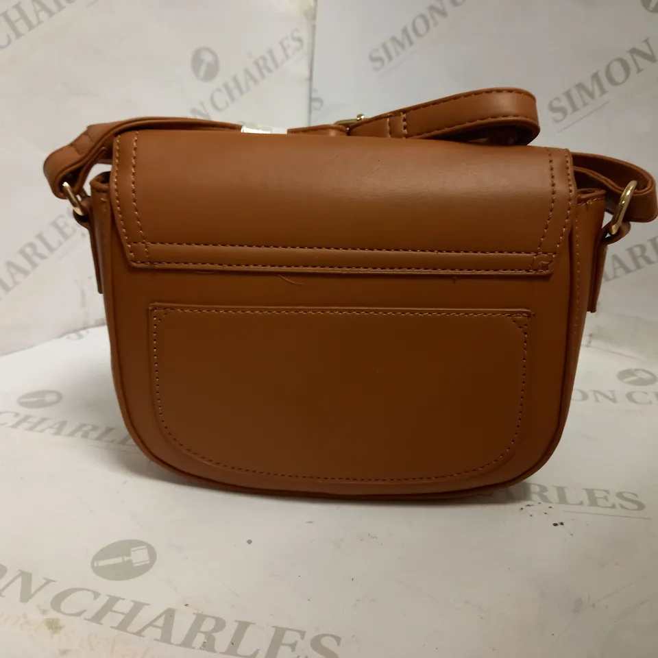 BROWN SIDE BAG + STRAP