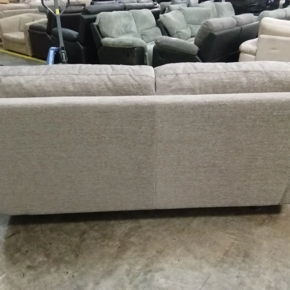 QUALITY DESIGNER ITALIAN MADE 3 SEATER FABRIC SOFA