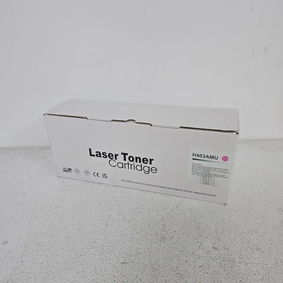 HP CE403A MAGENTA LASER TONER CARTRIDGE – COMPATIBLE (BOXED)