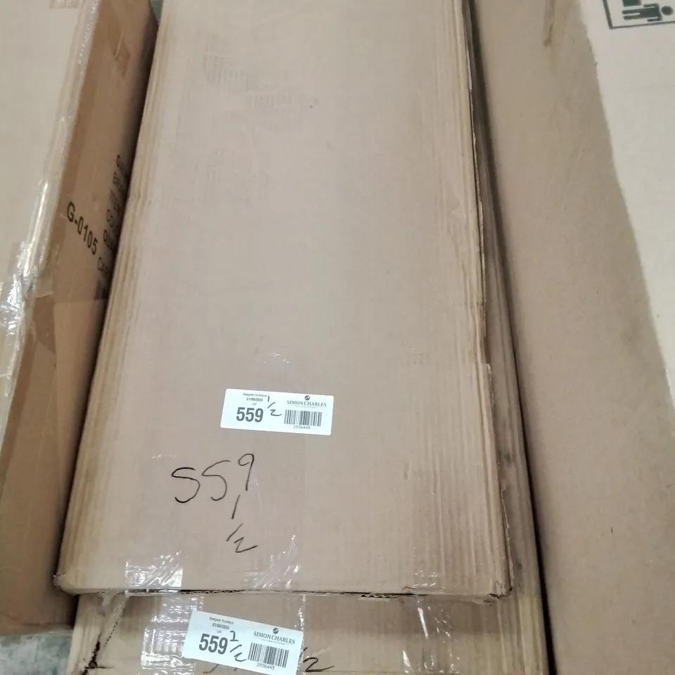 BOXED 2D2S ARTISAN CABINET - WHITE (2 BOXES)