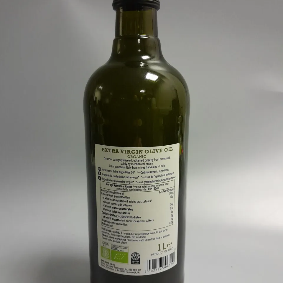 BIONA ORGANIC EXTRA VIRGIN OLIVE OIL 1L / COLLECTION ONLY