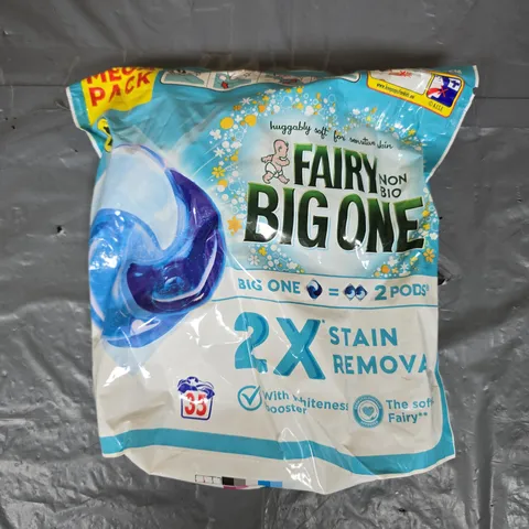 FAIRY BIG ONE NON-BIO LAUNDRY PODS – 2 X STAIN REMOVER