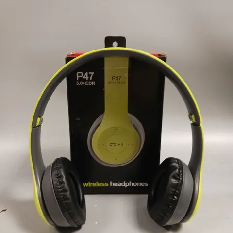 BOXED P47 5.0+EDR WIRELESS HEADPHONES