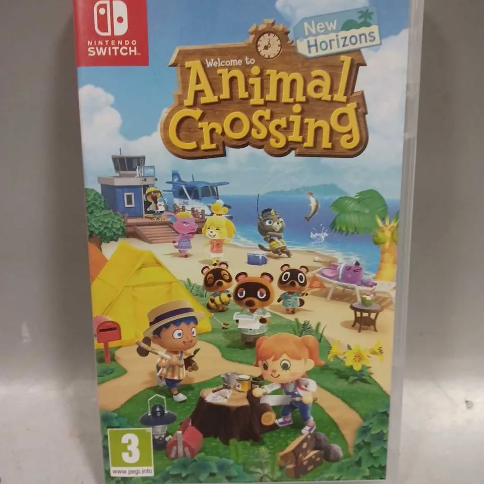 NINTENDO SWITCH ANIMAL CROSSING NEW HORIZONS GAME