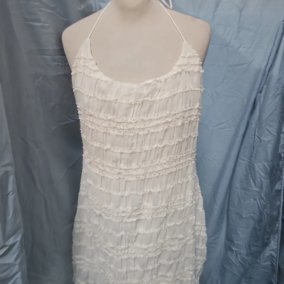 WHITE FOX BOUTIQUE BACK HOME MINI DRESS – CREAM, XL