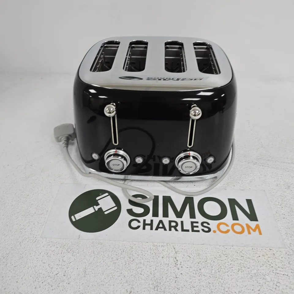 SMEG 50S STYLE TOASTER IN BLACK