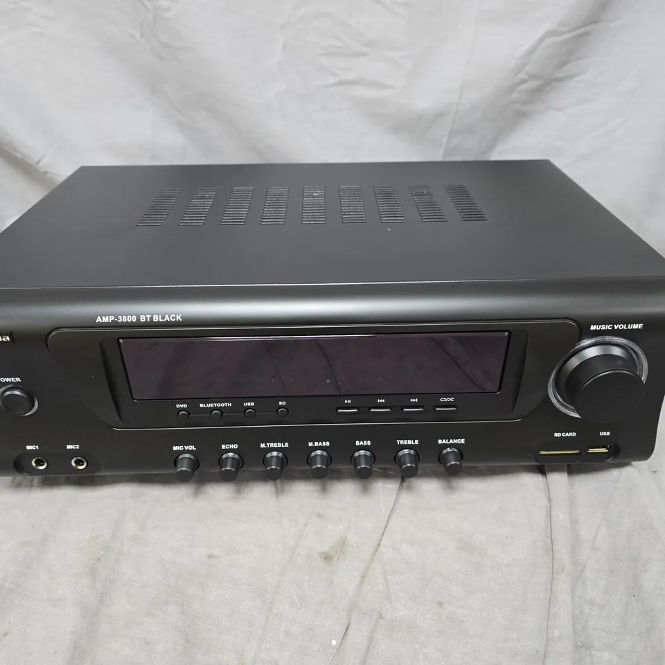 AUNA AMP-3800 BT BLACK BLUETOOTH AMPLIFIER
