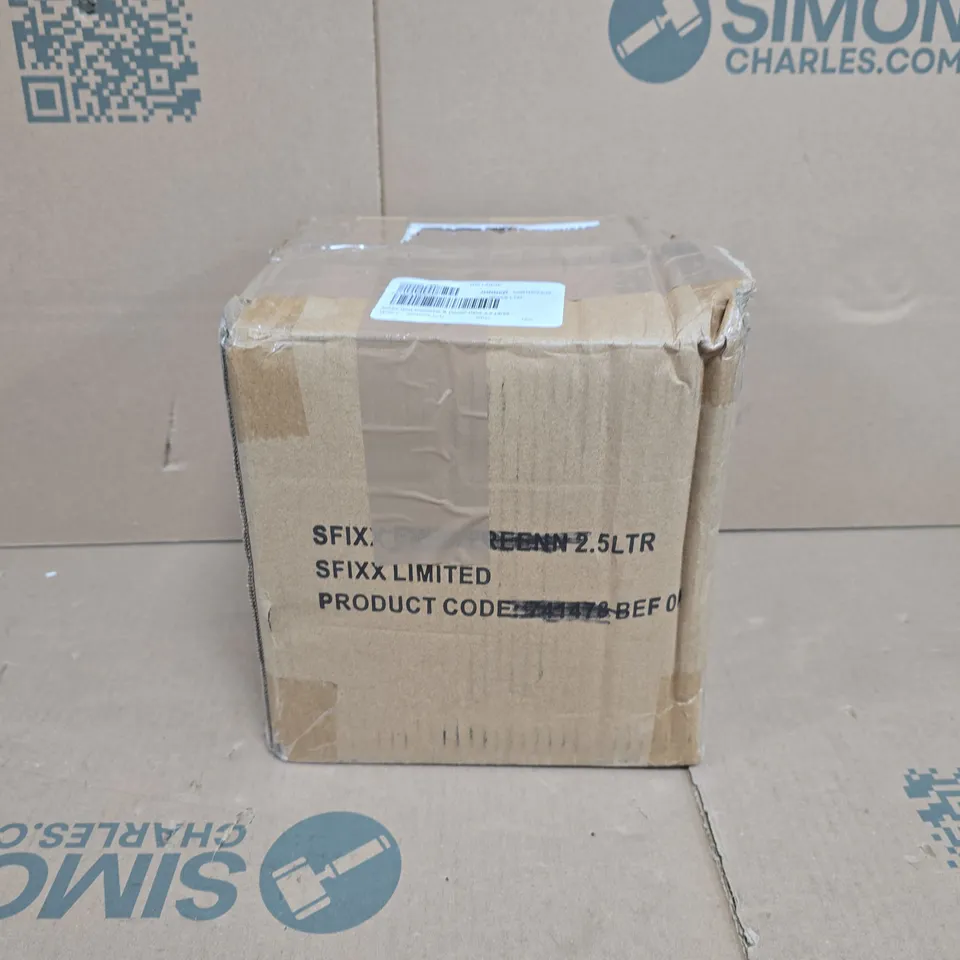 S-FIXX EVERGREEN 3 IN 1 RUST COVERTER, PRIMER AND PAINT SAGE GREEN 2.5L