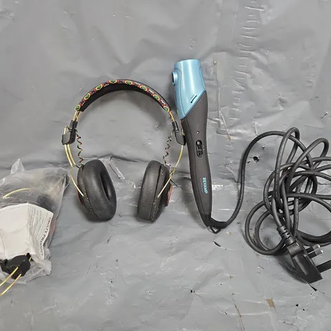 BOX OF APPROXIMATELY 4 ASSORTED ITEMS TO INCLUDE - MARLEY HEADPHONES , REVAMP T0-2000