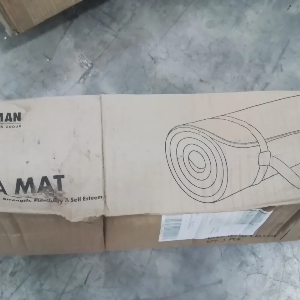 BOXED KAYMAN YOGA MAT -BLACK-
