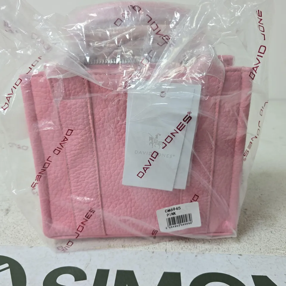 DAVID JONES SMALL HANDBAG - PINK