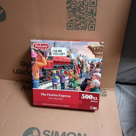 FALCON DE LUXE THE FESTIVE EXPRESS JIGSAW PUZZLE – 500 XL PIECES