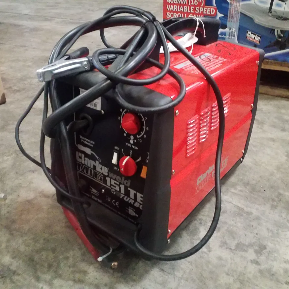 CLARKE 151TE 150 AMP TURBO MIG WELDER