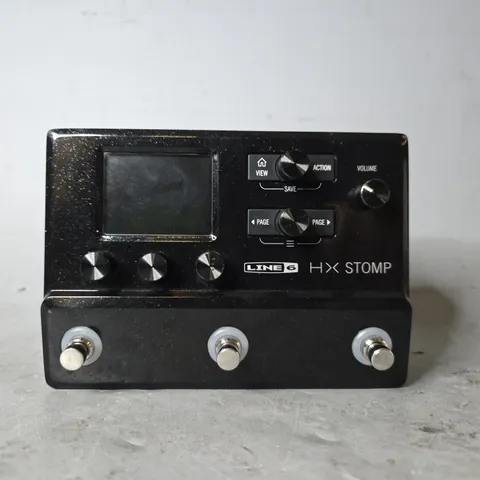 LINE 6 HX STOMP EFFECTS PROCESSOR 