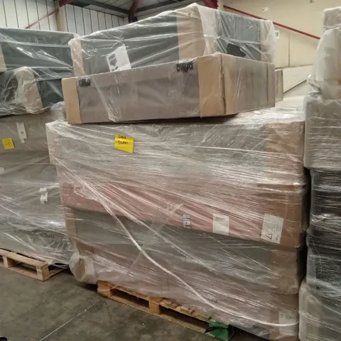PALLET OF ASSORTED DESIGNER DIVAN BASES, SIZES AND SETS VARY