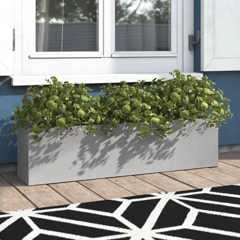 BOXED HOLLRIEGEL FIBREGLASS WINDOW BOX PLANTER (1 BOX)